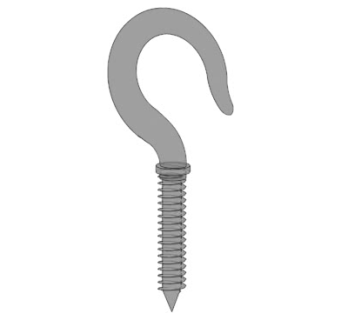 螺丝钉头挂钩SU模型下载_sketchup草图大师SKP模型