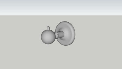 客厅壁式挂钩SU模型下载_sketchup草图大师SKP模型