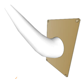 现代挂钩SU模型下载_sketchup草图大师SKP模型