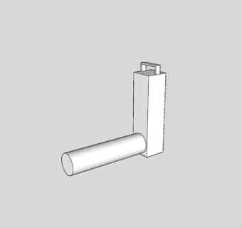 几何体挂钩SU模型下载_sketchup草图大师SKP模型
