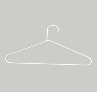 白色挂衣架SU模型下载_sketchup草图大师SKP模型