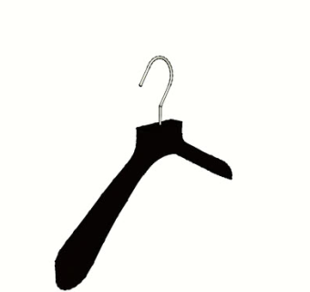 黑色塑料衣架SU模型下载_sketchup草图大师SKP模型