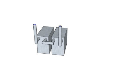 简易滤水装置SU模型下载_sketchup草图大师SKP模型