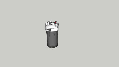 奥特朗净水器SU模型下载_sketchup草图大师SKP模型