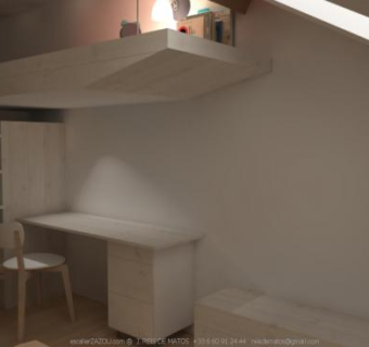 婴儿床儿童房家装SU模型下载_sketchup草图大师SKP模型
