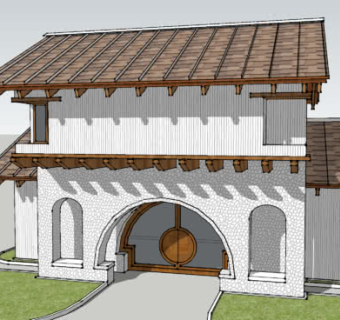 新中式房屋独栋SU模型下载_sketchup草图大师SKP模型