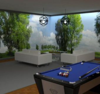 私人房间酒店餐饮SU模型下载_sketchup草图大师SKP模型