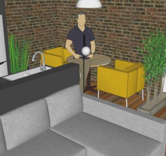 头等舱休息室酒店SU模型下载_sketchup草图大师SKP模型