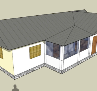 罗马尼亚乡间住宅SU模型下载_sketchup草图大师SKP模型