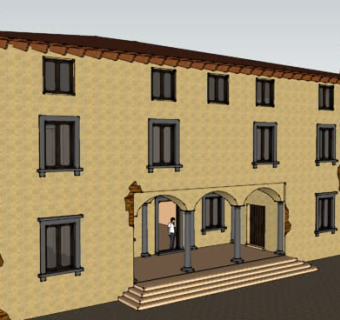 维克尼别墅SU模型下载_sketchup草图大师SKP模型