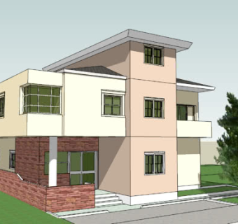 现代居室别墅SU模型下载_sketchup草图大师SKP模型