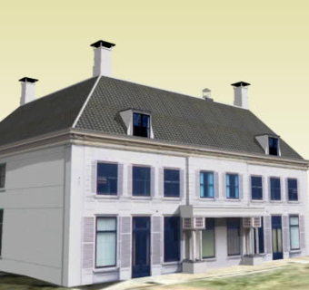 现代风格平房住宅SU模型下载_sketchup草图大师SKP模型