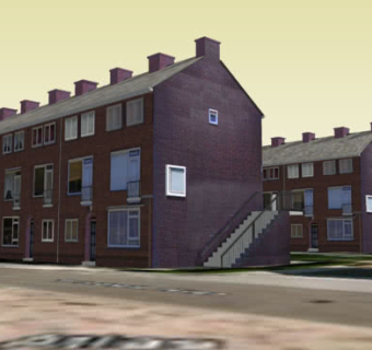 欧式宿舍平房SU模型下载_sketchup草图大师SKP模型