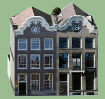 欧式并联房屋SU模型下载_sketchup草图大师SKP模型