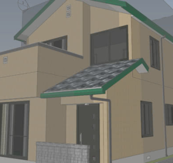 典型日本房子SU模型下载_sketchup草图大师SKP模型