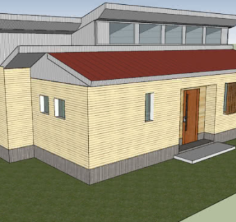 日式现代房屋建筑SU模型下载_sketchup草图大师SKP模型