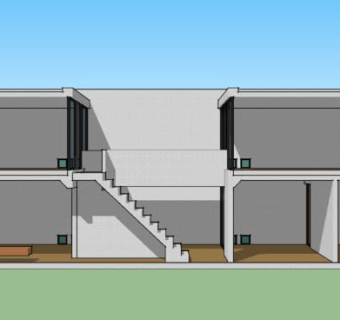 民用家居住宅室内设计SU模型下载_sketchup草图大师SKP模型
