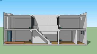 民用家居住宅室内设计SU模型下载_sketchup草图大师SKP模型