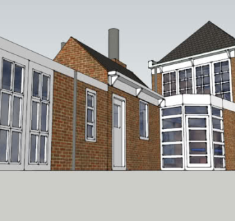 老式欧式乡村住宅SU模型下载_sketchup草图大师SKP模型