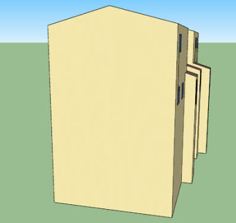 学生宿舍公寓SU模型下载_sketchup草图大师SKP模型