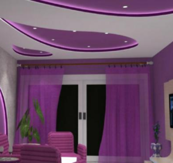 客厅沙发天花板SU模型下载_sketchup草图大师SKP模型