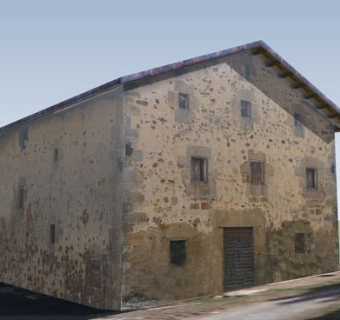 简陋的烟囱平房SU模型下载_sketchup草图大师SKP模型