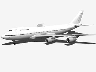 <em>波音</em>747飞机的SU模型_su模型下载 草图大师模型_SKP...