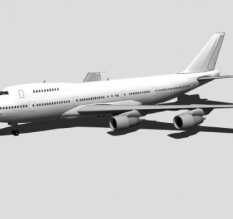 波音747飞机的SU模型_su模型下载 草图大师模型_SKP模型