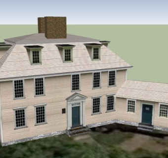 乡镇巴克曼酒馆SU模型下载_sketchup草图大师SKP模型