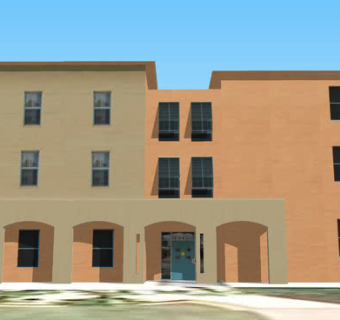 学术村学生宿舍SU模型下载_sketchup草图大师SKP模型