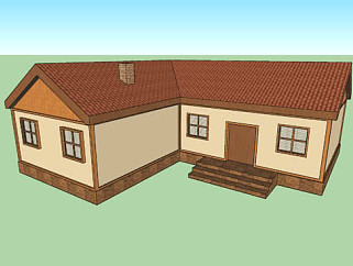 现代家庭<em>房屋</em>SU模型下载_sketchup草图大师SKP模型