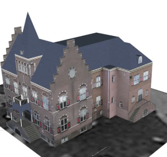 葡萄牙别墅住宅SU模型下载_sketchup草图大师SKP模型