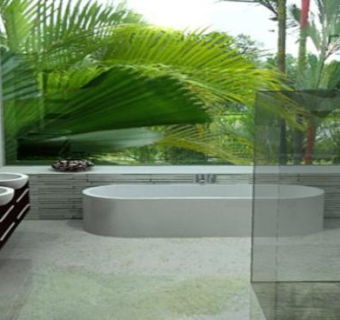 加州浴室卫浴装修SU模型下载_sketchup草图大师SKP模型