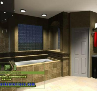 经典风格室内浴室SU模型下载_sketchup草图大师SKP模型