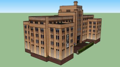 悉尼当代艺术博物馆SU模型下载_sketchup草图大师SKP模型