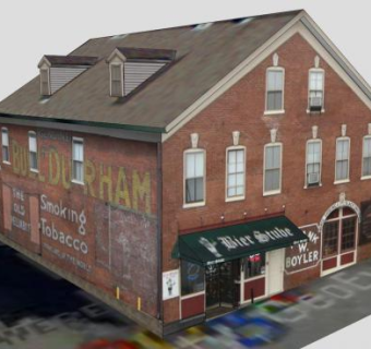 博伊尔的铁匠店SU模型下载_sketchup草图大师SKP模型