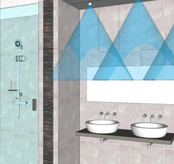 现代浴室洗手间SU模型下载_sketchup草图大师SKP模型