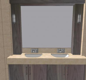 卫生间浴室厕所SU模型下载_sketchup草图大师SKP模型