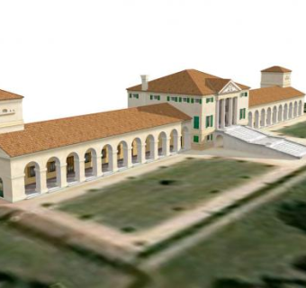 意大利北部贵族别墅SU模型下载_sketchup草图大师SKP模型