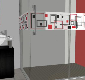 现代中式浴室SU模型下载_sketchup草图大师SKP模型