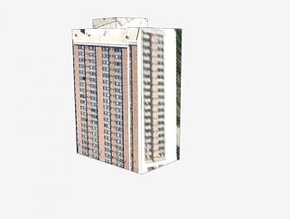 美国明尼阿波利斯市住宅建筑SU模型下载_sketchup草图大师SKP模型