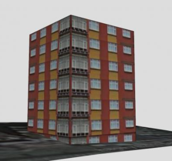 小区独栋住宅SU模型下载_sketchup草图大师SKP模型