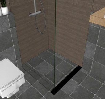 现代浴室瓷砖卫生间SU模型下载_sketchup草图大师SKP模型