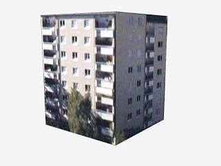 斯德哥尔摩房屋住宅SU模型下载_sketchup草图大师SKP模型