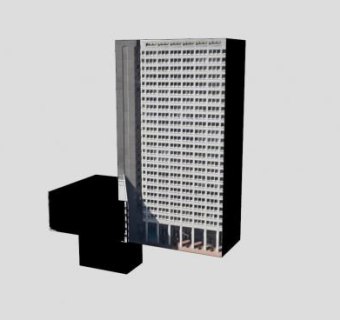 旧金山的楼房大厦SU模型下载_sketchup草图大师SKP模型
