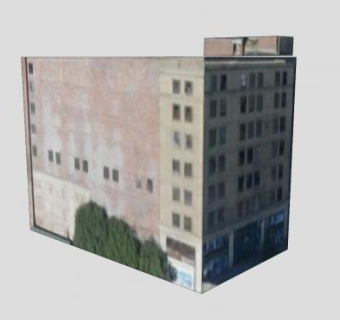 现代楼房建筑纹理SU模型下载_sketchup草图大师SKP模型