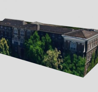 欧式古典住宅楼房建筑SU模型下载_sketchup草图大师SKP模型