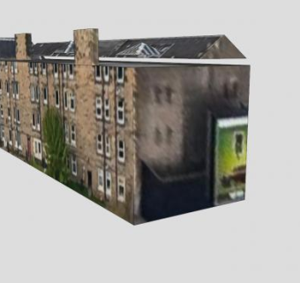 欧式老式住宅楼SU模型下载_sketchup草图大师SKP模型