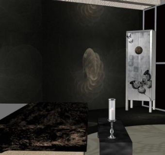 现代家具卧室SU模型下载_sketchup草图大师SKP模型