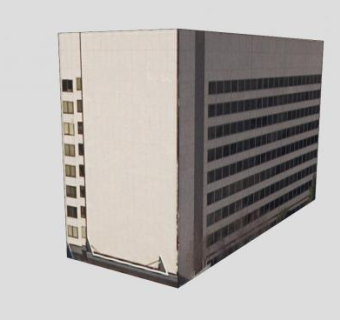 住宅楼纹理建筑SU模型下载_sketchup草图大师SKP模型